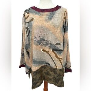 Kusnadi Art To Wear Tunic OS Boho